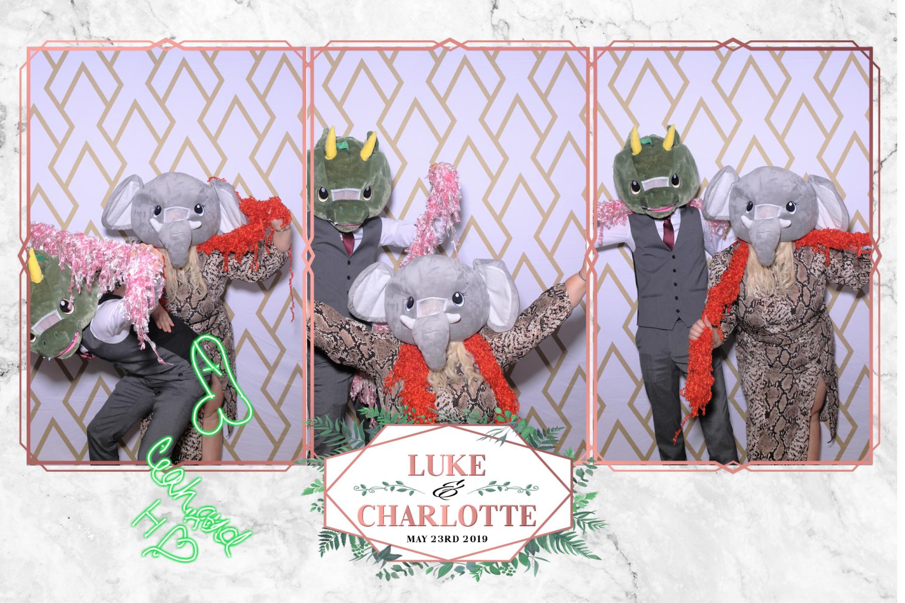 Luke and Charlotte | View more photos from the event at gallery.blissbooth.co.uk/u/BlissBooth/Luke-and-Charlotte